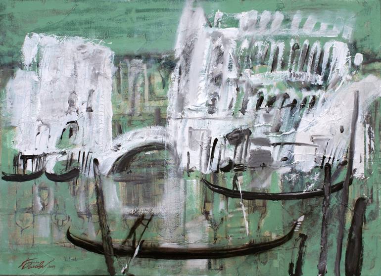 770x558 Saatchi Art In The Maze Painting By Elena Bolgova - The Maze Painting