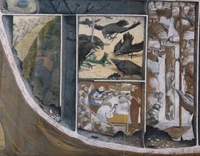 283x221 The Maze (In Detail) The Scientists - The Maze Painting