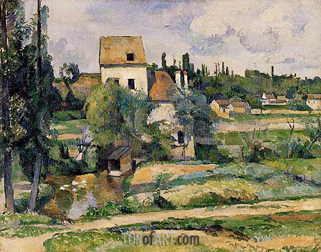 463x364 Mill On The Couleuvre - The Mill Painting