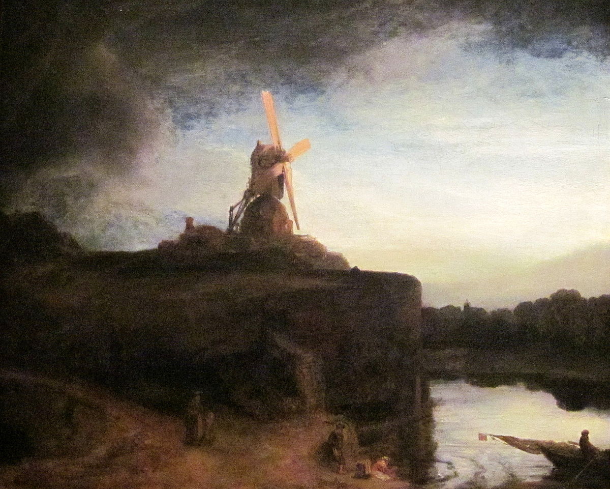 1200x961 The Mill (Rembrandt) - The Mill Painting