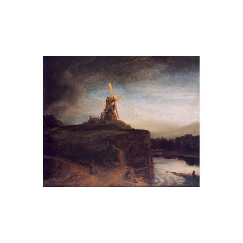 800x800 The Mill 1648 By Rembrandt Harmenszoon Van Rijn Art Gallery Oil - The Mill Painting