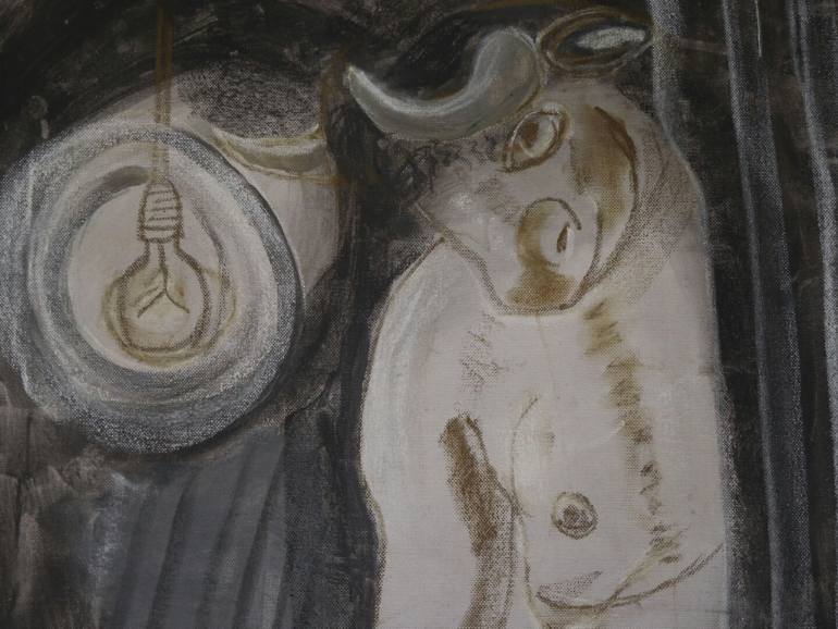 770x578 Saatchi Art The Adolescence Of The Minotaur Painting By Marco Di - The Minotaur Painting