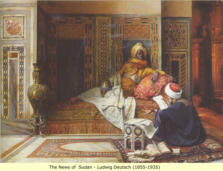 766x587 Were The Moors Black (Britain, 70'S, Ireland, Slaves) - The Moors Painting
