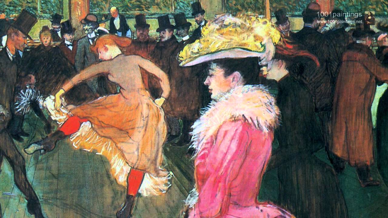1280x720 Dance - The Moulin Rouge Painting