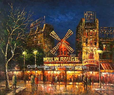 480x400 Moulin Rouge (Painting Id Ci 1362 Ka) - The Moulin Rouge Painting