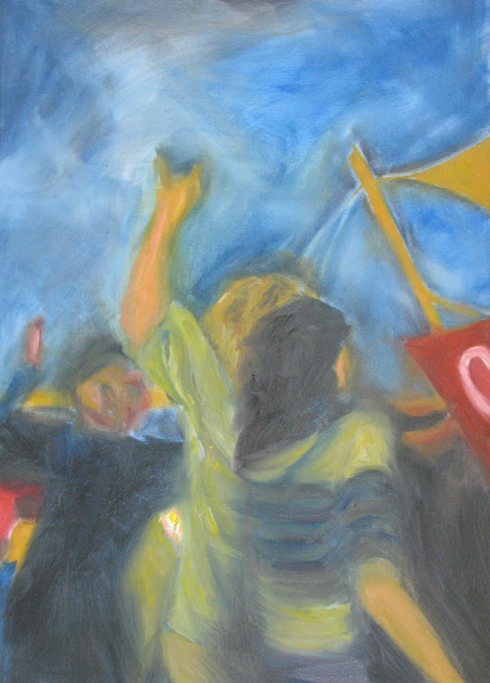 709x988 Orla's Art April 2010 - The Movement Iii Painting