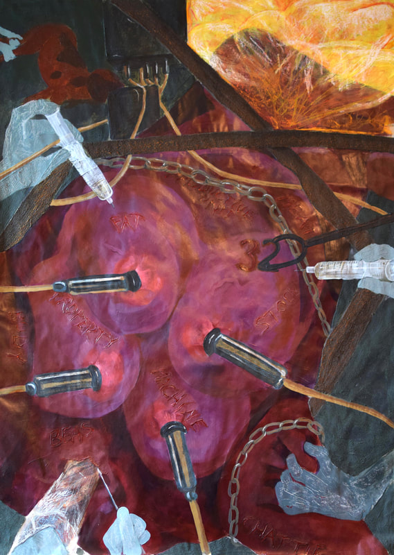 569x800 Painting 2014 2017 - The Movement Iii Painting