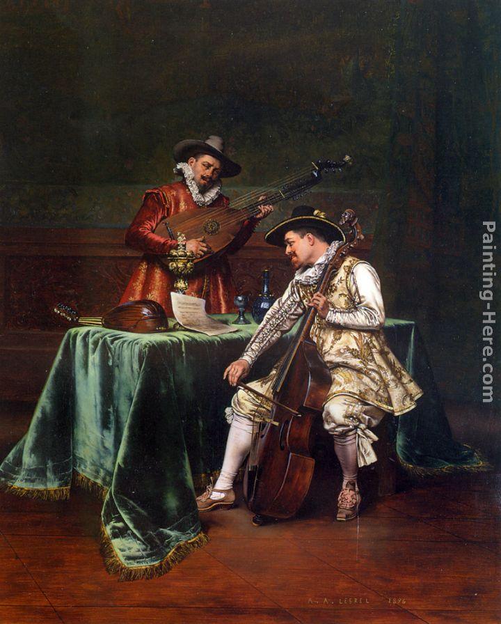 The Musician Painting
