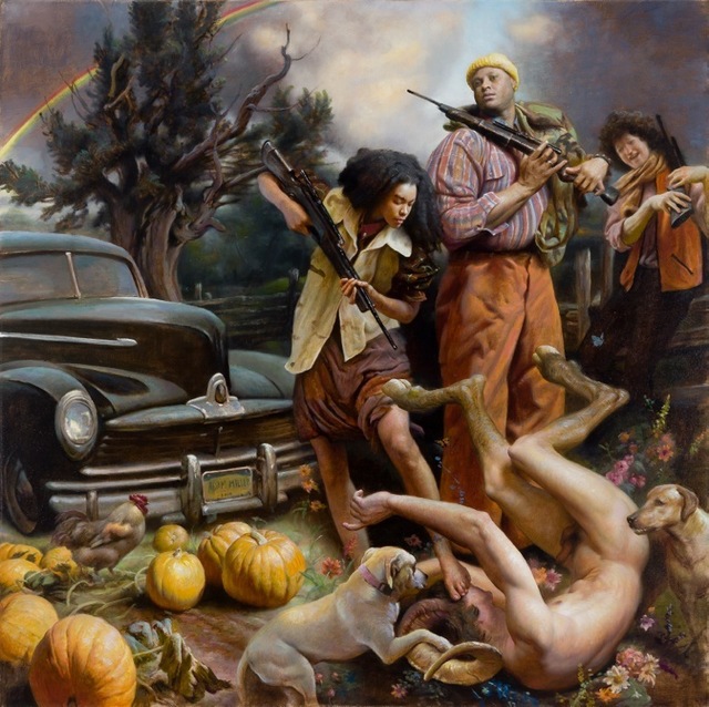 640x638 Adam Miller - The New Adam Painting