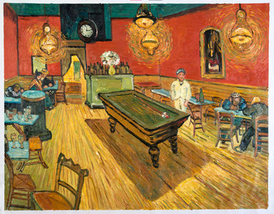 385x300 The Night Van Gogh Reproduction Van Gogh Studio - The Night Cafe Painting