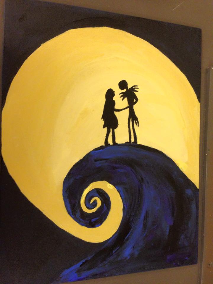 720x960 Nightmare Before Christmas Painting I Did By Batoto56 - The Nightmare Before Christmas Painting