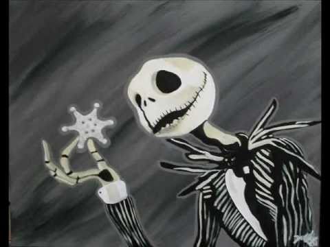 480x360 The Nightmare Before Christmas Jack Skellington Painting - The Nightmare Before Christmas Painting