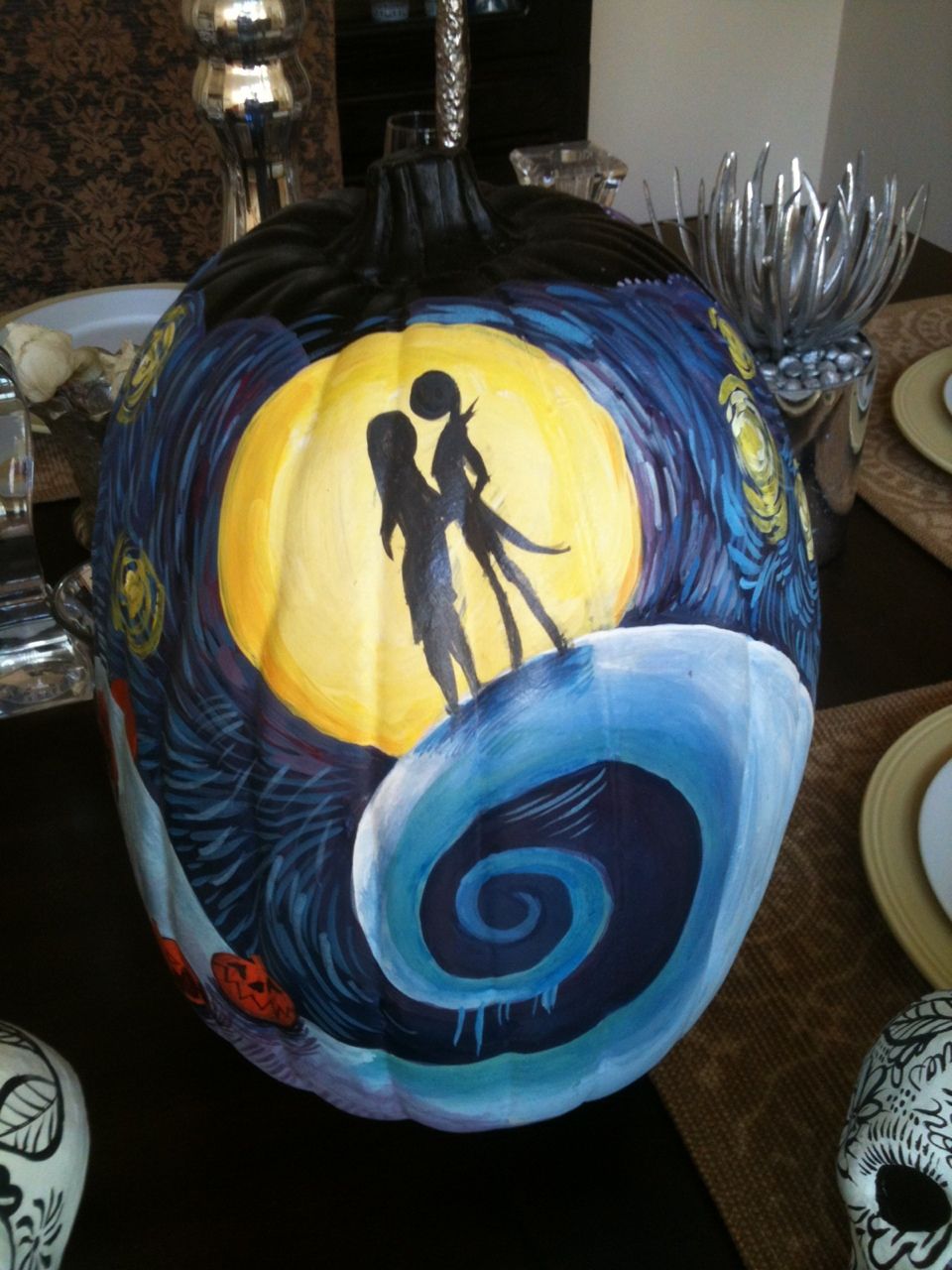 960x1280 Hello My Friends, Here Are Some Examples Of My Hand Painted - The Nightmare Before Christmas Painting