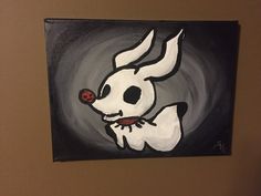 236x177 Nightmare Before Christmas Canvas Portraits Hand Painted - The Nightmare Before Christmas Painting
