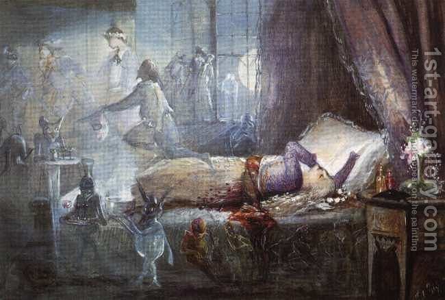 650x438 The Nightmare John Anster Fitzgerald Reproduction 1st Art Gallery - The Nightmare Painting