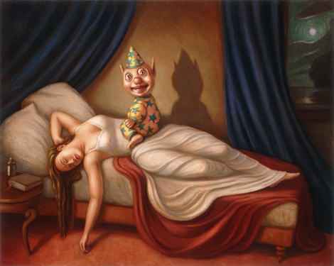 470x375 Artwork By Mark Bryan - The Nightmare Painting