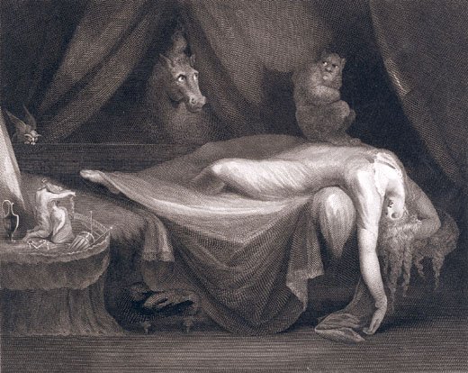 520x414 Gothic Nightmares Fuseli, Blake And The Romantic Imagination - The Nightmare Painting