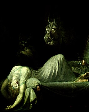 284x360 Henry Fuseli. The Nightmare (1781) - The Nightmare Painting