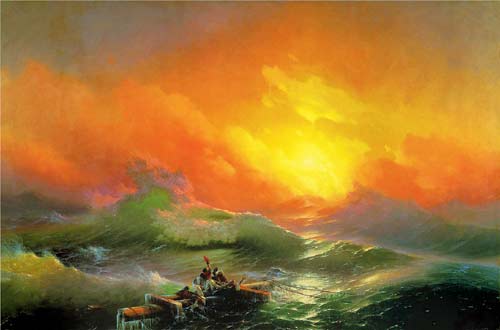 500x330 Paintings By Aivazovsky The Ninth Wave 111 Wallpapers - The Ninth Wave Painting