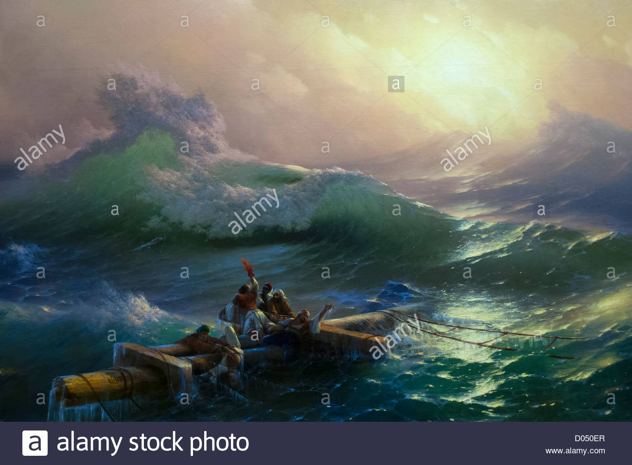 1300x957 Detail - The Ninth Wave Painting