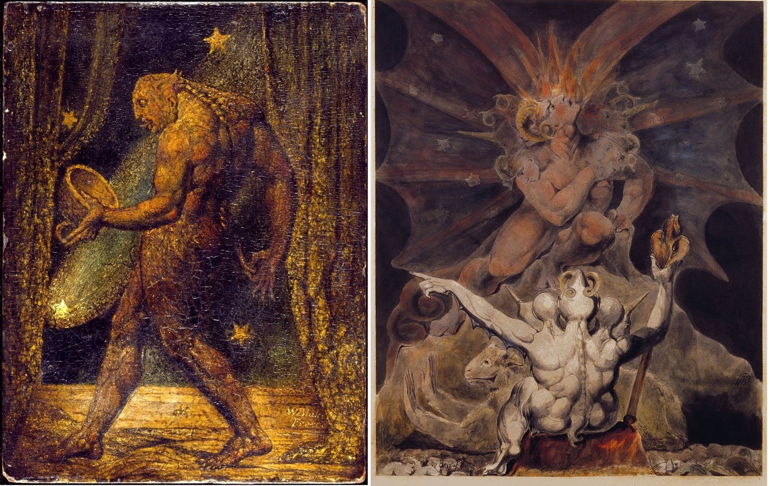 1500x948 The Mystical Visions Of William Blake Earth Chronicles News - The Number Of The Beast Is 666 Painting