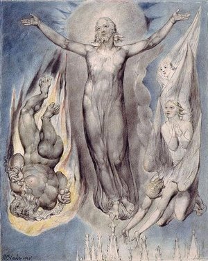 300x376 William Blake - The Number Of The Beast Is 666 Painting