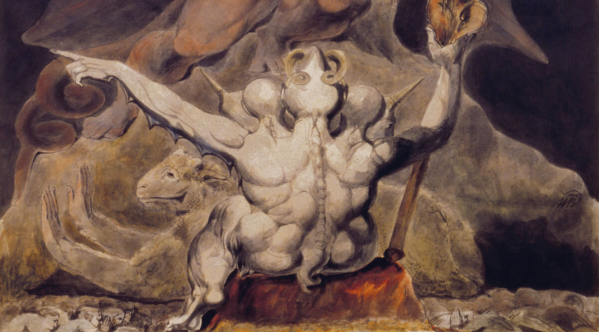 1200x665 Revelation - The Number Of The Beast Is 666 Painting