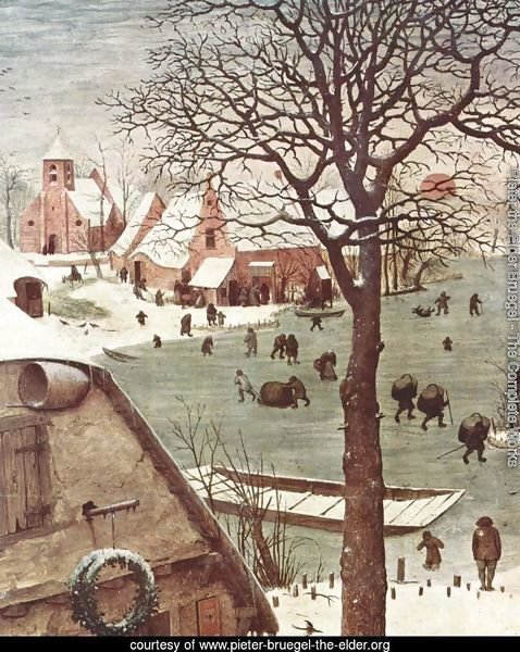 478x600 Pieter The Elder Bruegel - The Numbering At Bethlehem Painting