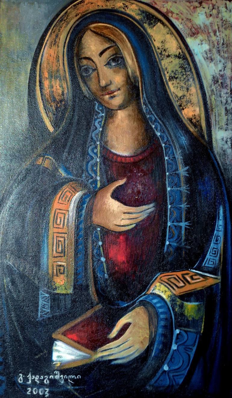 770x1324 Saatchi Art The Nun Painting By Giorgi Kadagishvili Gio Art - The Nun Painting