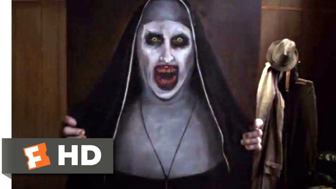 1280x720 The Conjuring 2 (2016) - The Nun Painting
