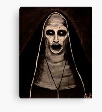 210x230 Valak Canvas Prints Redbubble - The Nun Painting
