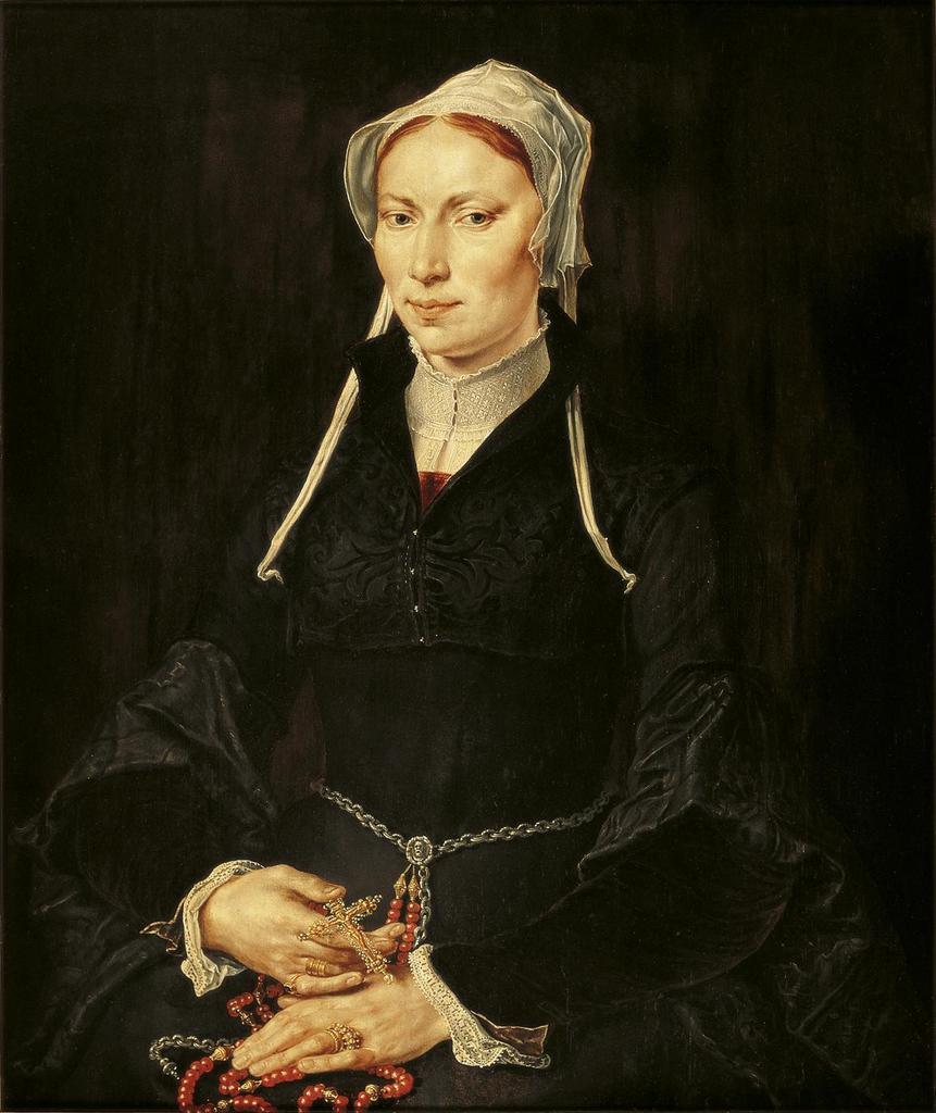 861x1024 Painting Of The Nun Hillegond Gerritsdr - The Nun Painting