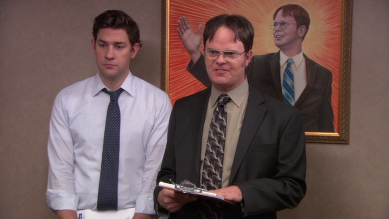 1247x702 Anyone Know Where I Can Buy This Painting From The Show - The Office Dwight Painting