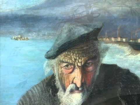 480x360 F. Farkas Allegro Impetuoso (Melinda Harp) - The Old Fisherman Painting