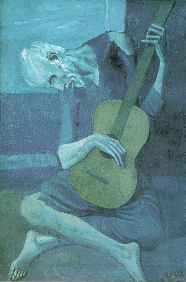 The Old Guitarist Painting At PaintingValley Com Explore Collection   The Old Guitarist 10 