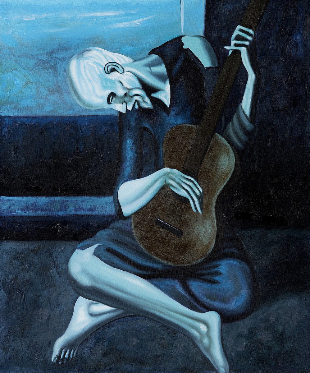 sad guitarist painting        
        <figure class=