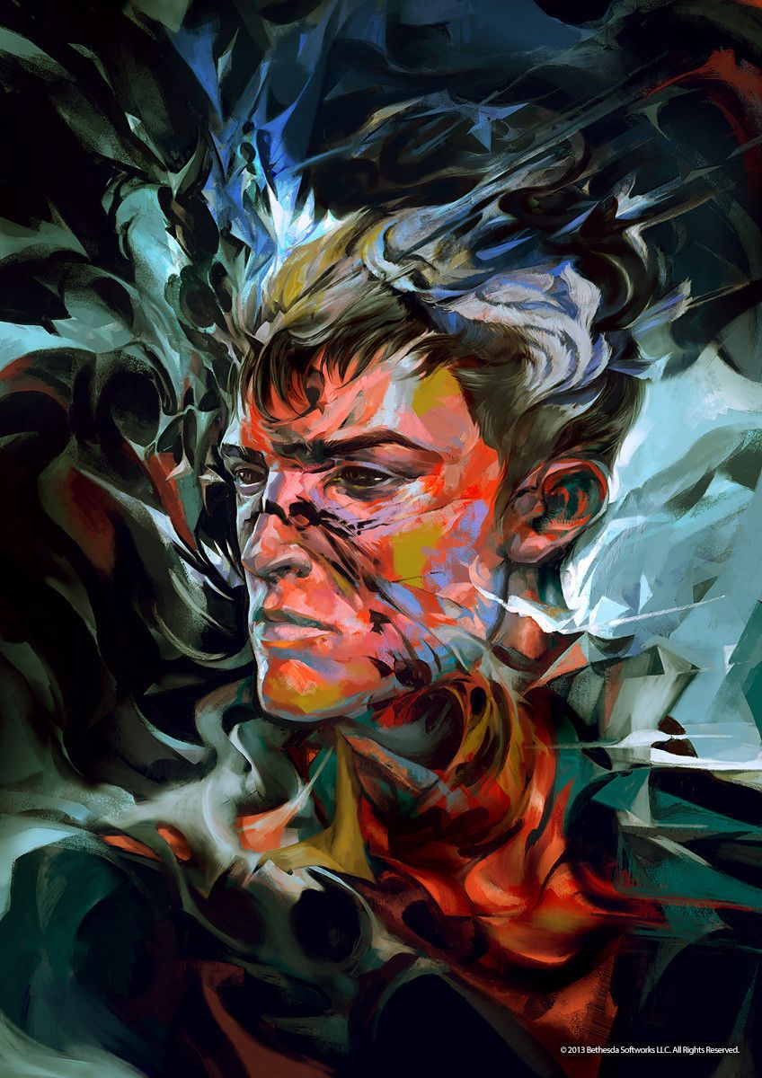 848x1200 Dishonored The Brigmore Witches Dlc Delilah's Paintings By - The Outsider Painting