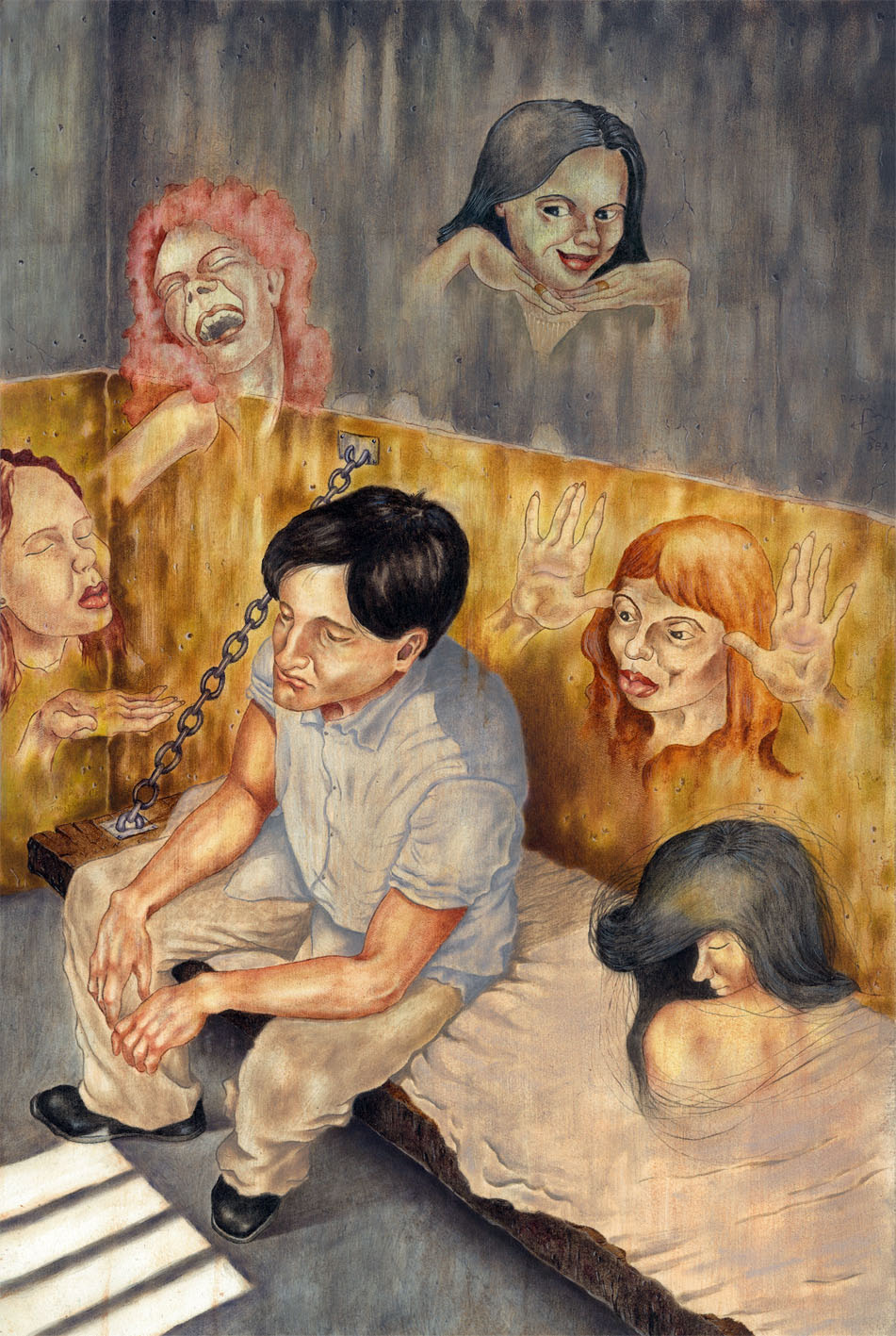 951x1417 Pedro's Illustration Factory The Outsider - The Outsider Painting