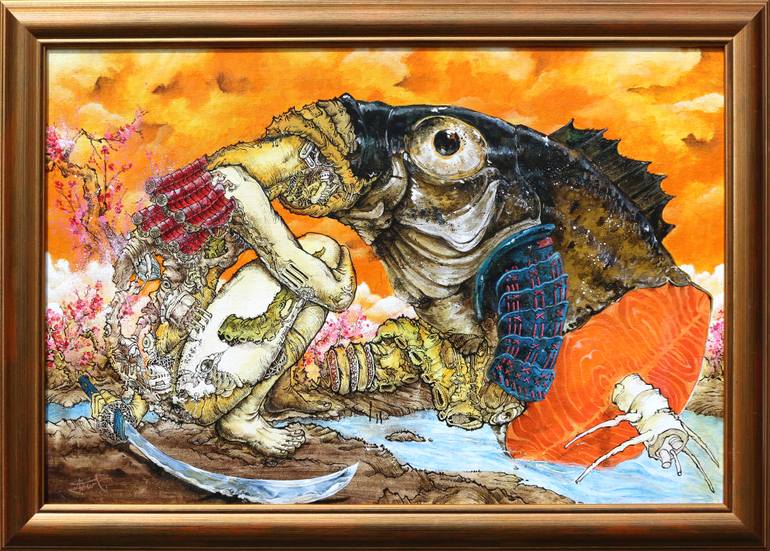 770x551 Saatchi Art The Outsider Painting By Chao Yi Chung - The Outsider Painting