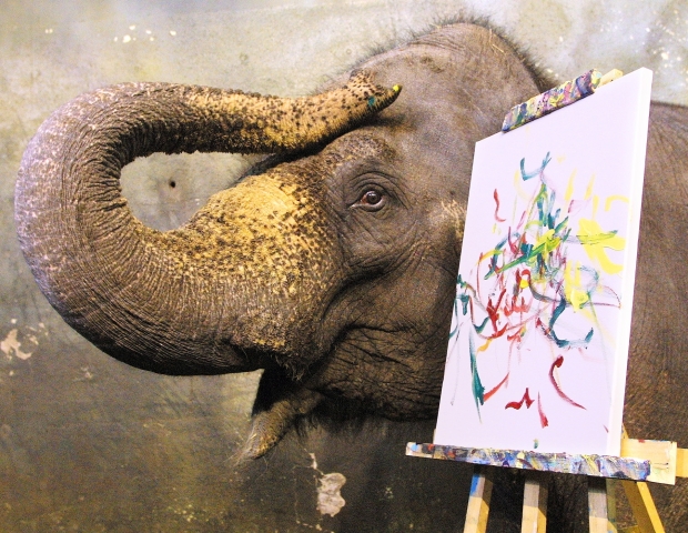 620x480 Zookeepers Find It Hard To Say Goodbye To Beloved Elephants - The Painting Elephant