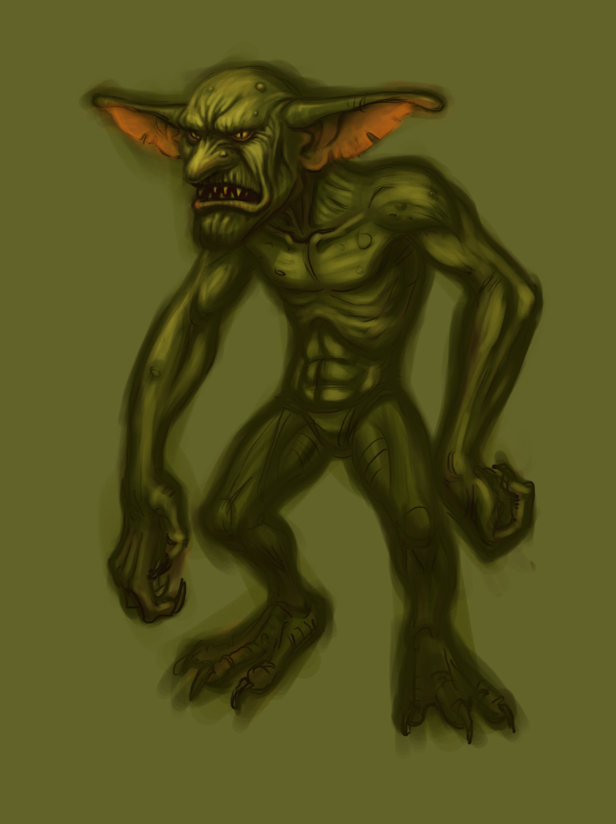 897x1200 1doodle A Day Goblin Painting In Progress - The Painting Goblin