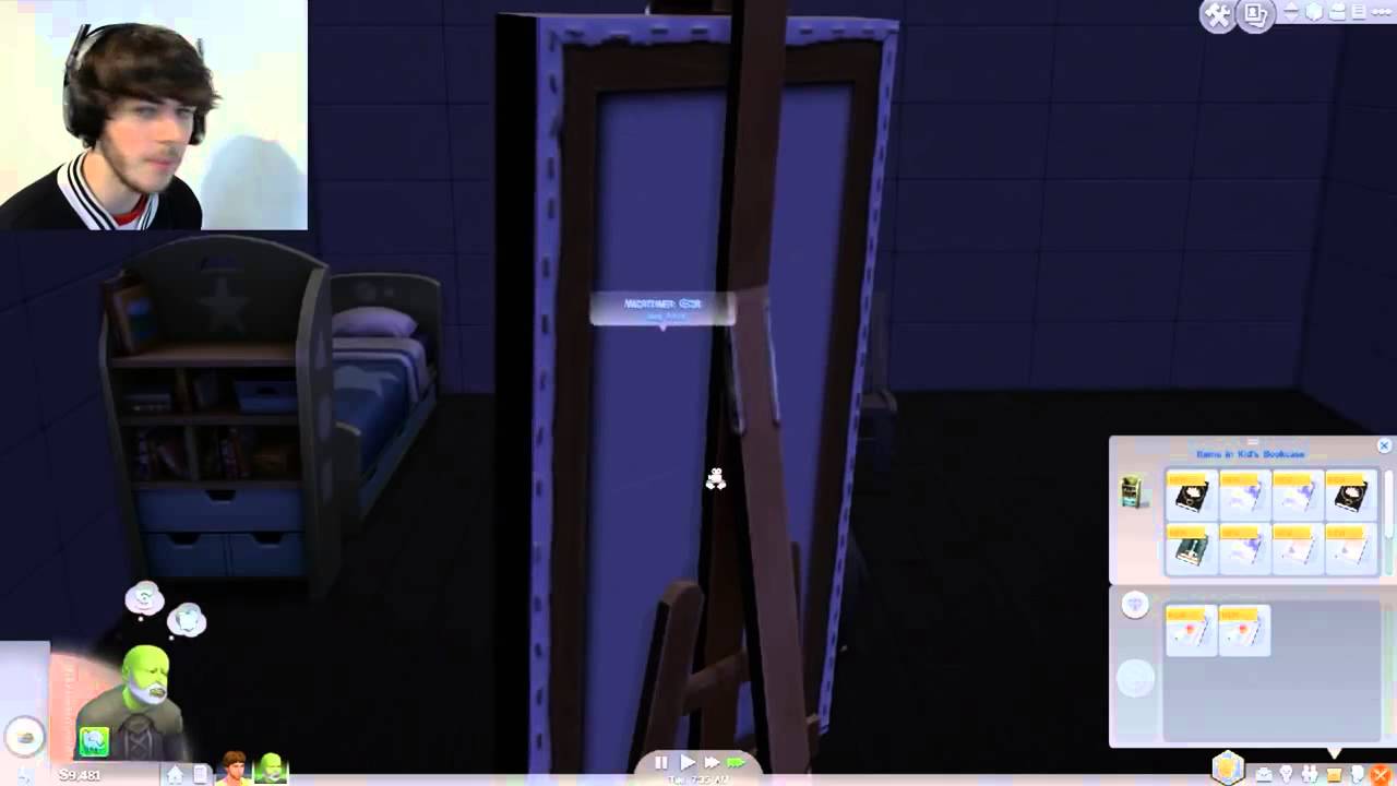 1280x720 The Sims 4 The Secret Life Of Painting Goblin! Funny Moments - The Painting Goblin