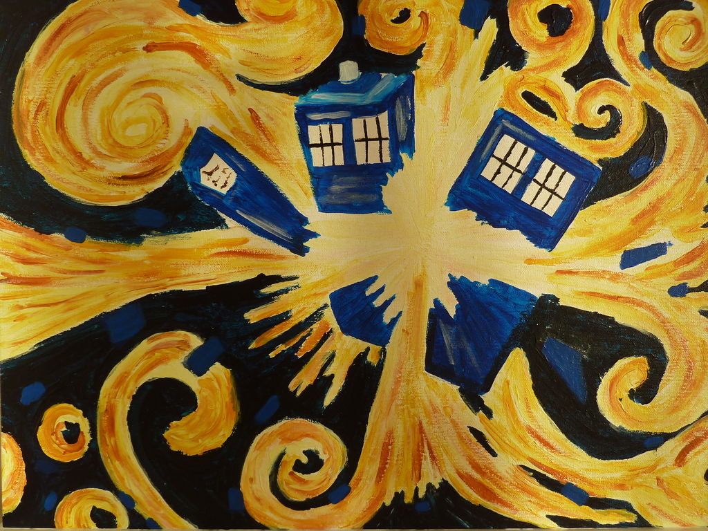 1024x768 The Pandorica Opens Painting 16 Steps (With Pictures) - The Pandorica Opens Painting