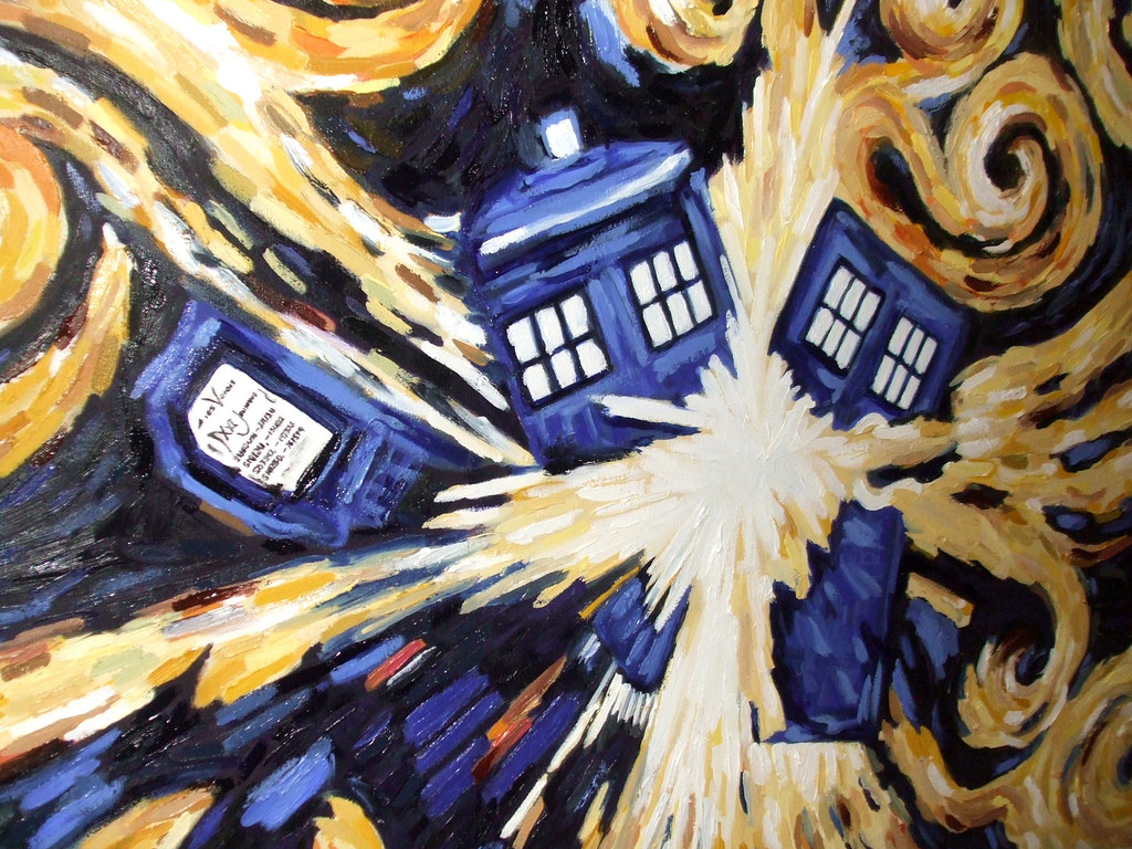 1024x768 The Pandorica Opens Painting The World's Best Photos Of Doctorwho - The Pandorica Opens Painting