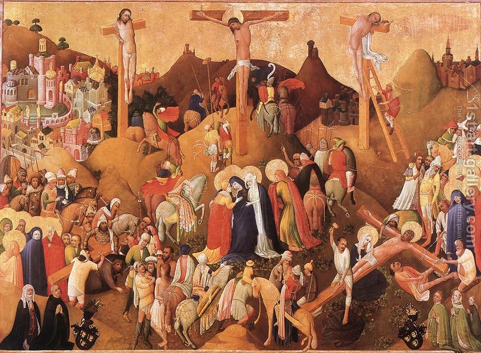 993x729 The Passion Of Christ 1420 30 German Unknown Masters Reproduction - The Passion Of Christ Painting