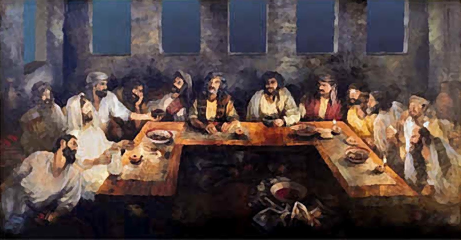 1600x835 Passover And Easter When Did Wine And Bread Become Bread And Wine - The Passover Painting