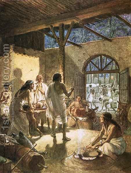 452x600 The Passover In Egypt William Brassey Hole Reproduction 1st Art - The Passover Painting
