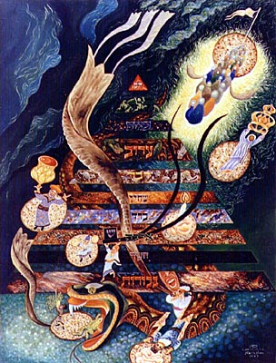 304x400 Jewish Arts - The Passover Painting