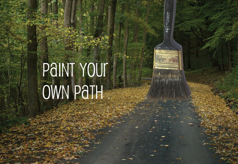 800x550 Paint Your Own Path - The Path Painting