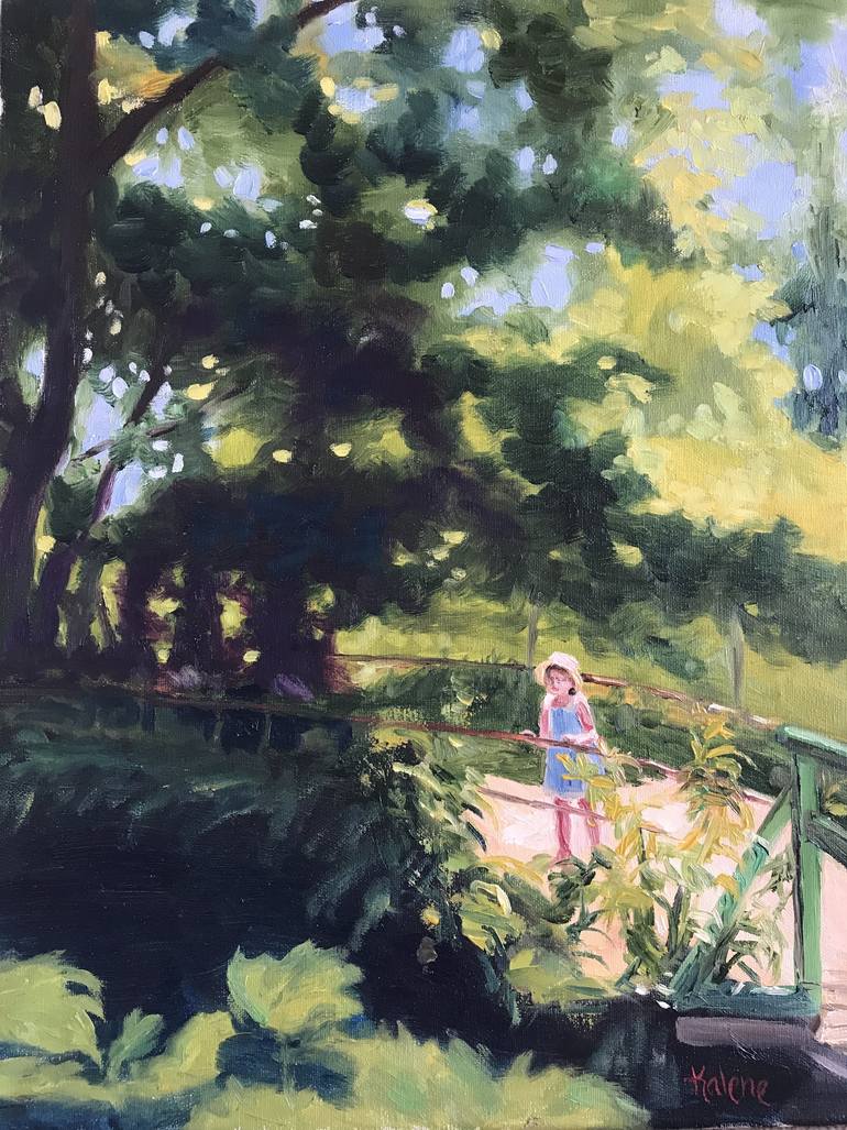 770x1027 Saatchi Art On The Path Painting By Kalene Walker - The Path Painting